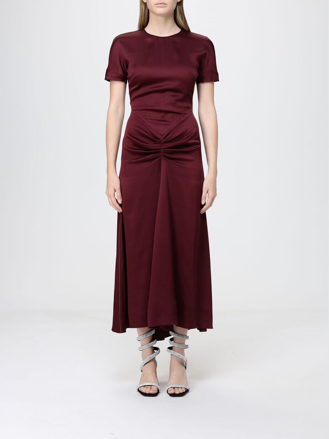 ヴィクトリア・ヴィクトリア・ベッカム VICTORIA VICTORIA BECKHAM 衣裳 御召しもの レディース 赤いこと Dresses 1126WDR006571B 関税 貨物輸送無料 2026SS gi