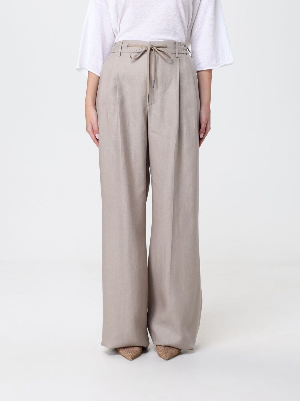 タリアトーレ TAGLIATORE ズボン パンツ レディース グレー Trousers PELAN340021 Grey 関税 送料無料 2026SS gi｜BRANDSHOP「il Tesoro」