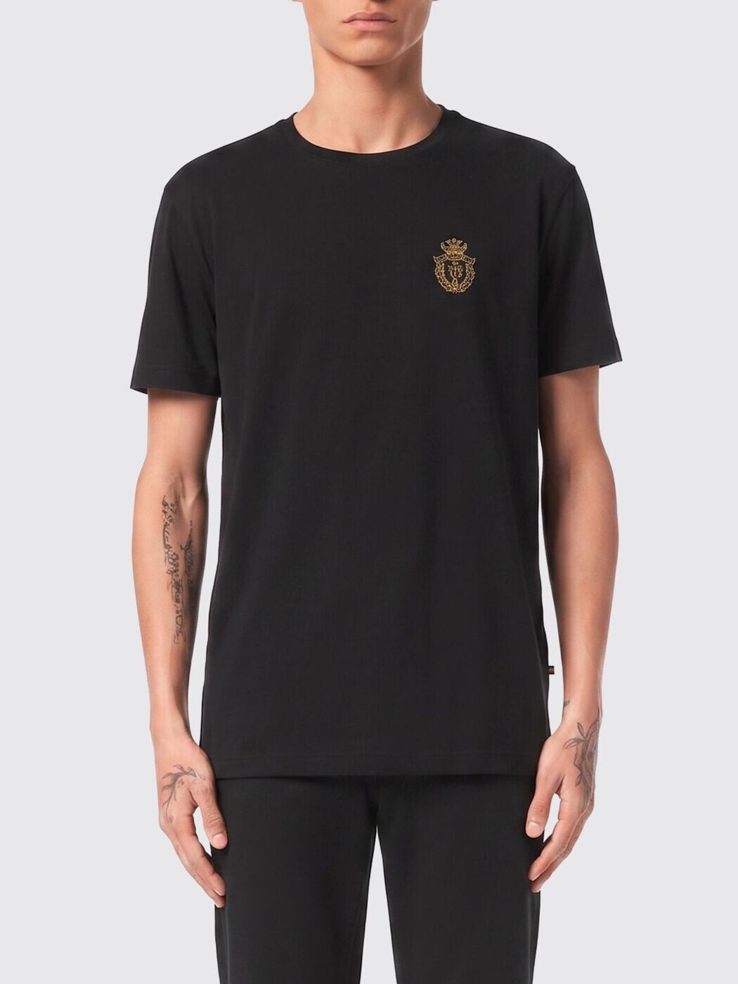 ビリオネア BILLIONAIRE プルオーバー メンズ 黒いこと T-shirts WAECMTK8337BTE014N 関税 貨物輸送無料 2026SS gi