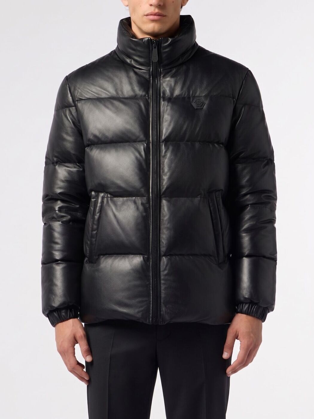 フィリップ 飾り気のない PHILIPP PLEIN 上衣 メンズ 黒いこと Jackets AAECMLB1979PLE010N 関税 貨物輸送無料 2026SS gi