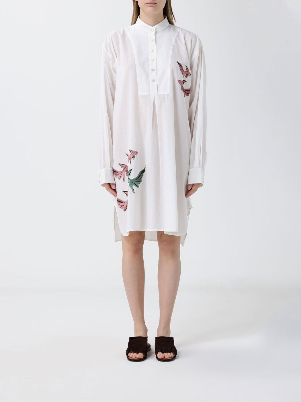 極点スミス PAUL SMITH 衣裳 御召しもの レディース 白いこと Dresses W1A334FU396 関税 貨物輸送無料 2026SS gi