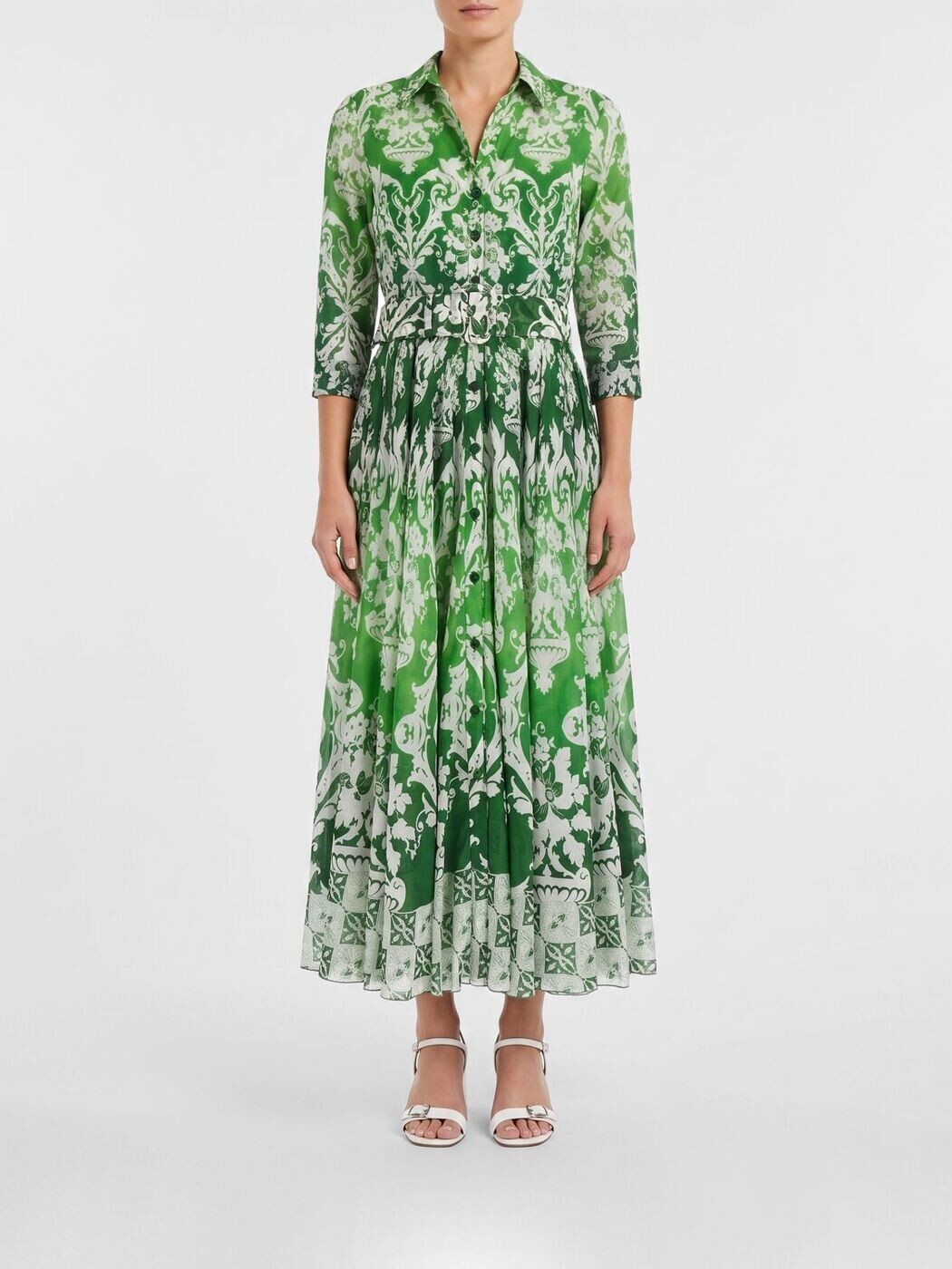 サマンサスン SAMANTHA SUNG 衣裳 御召しもの レディース 緑であること Dresses ASTERDRESS 関税 貨物輸送無料 2026SS gi