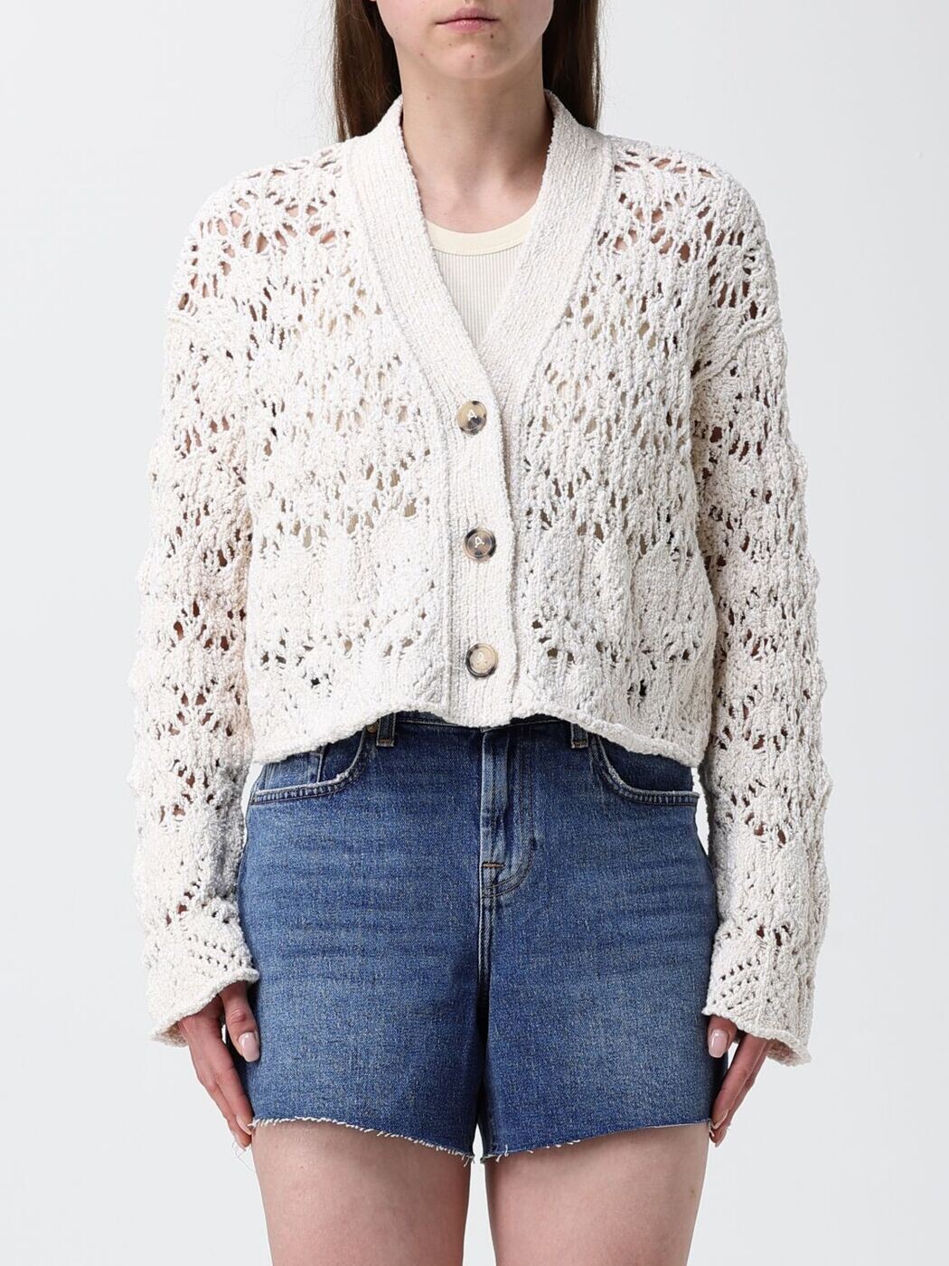 アラヌイ ALANUI スウェーター 編み物お召しもの レディース ベージュ Knitwear LWHB055R26KNI002 関税 貨物輸送無料 2026SS gi