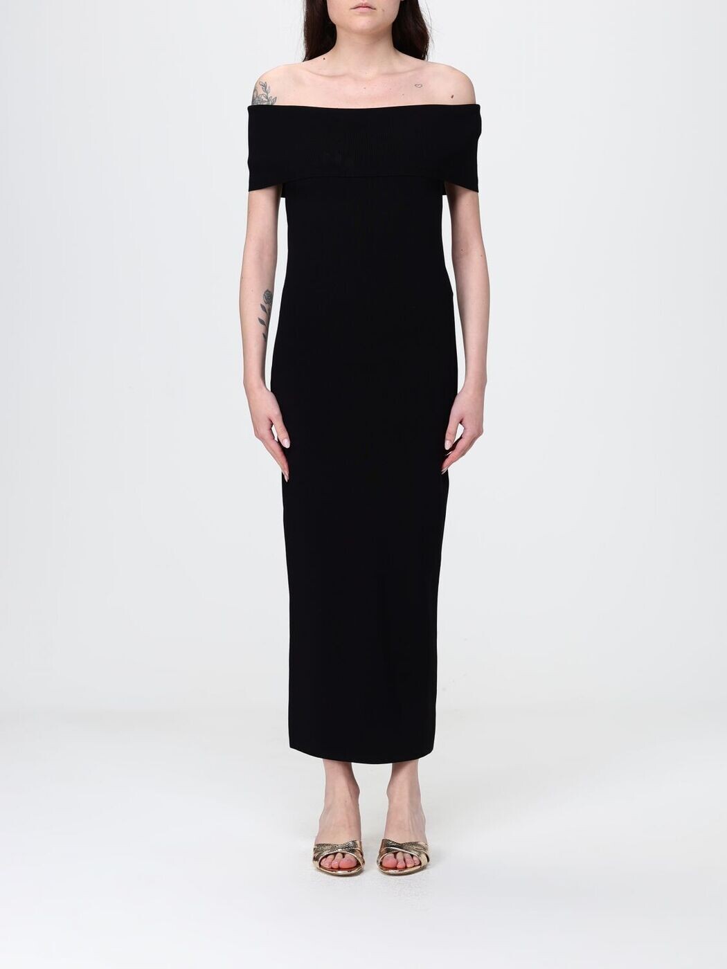 マイケル教科課程 MICHAEL KORS 衣装 お召しもの レディース 黒いこと Dresses MS582Y033D 関税 貨物輸送無料 2026SS gi