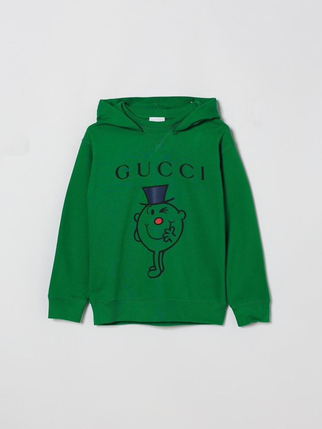 グッチ GUCCI クルーネックジャンパー 編み物御召しもの ボーイズ 緑であること Crew neck jumpers 855554XJHPD 関税 貨物輸送無料 2026SS gi
