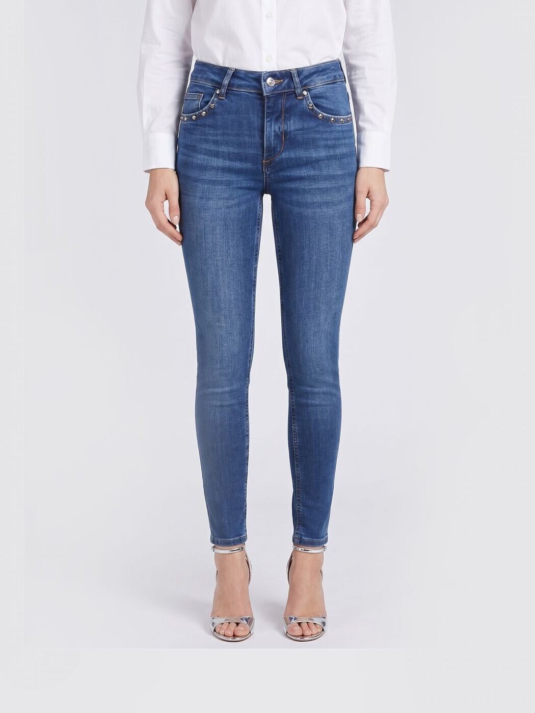 リュー ジョー LIU JO ジーンズ レディース 青色 Jeans UA6001D4811 関税 貨物輸送無料 2026SS gi