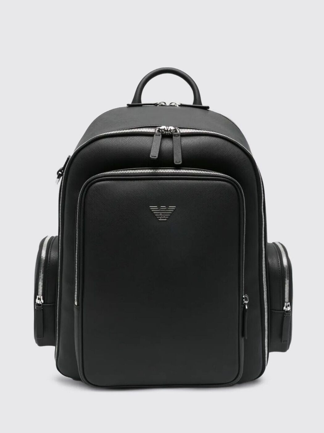 エン急性灰白髄炎 アルマーニ EMPORIO ARMANI 背嚢 うしろ側風呂敷き包み メンズ 黒いこと Backpacks EM004553AF13805 関税 貨物輸送無料 2026SS gi