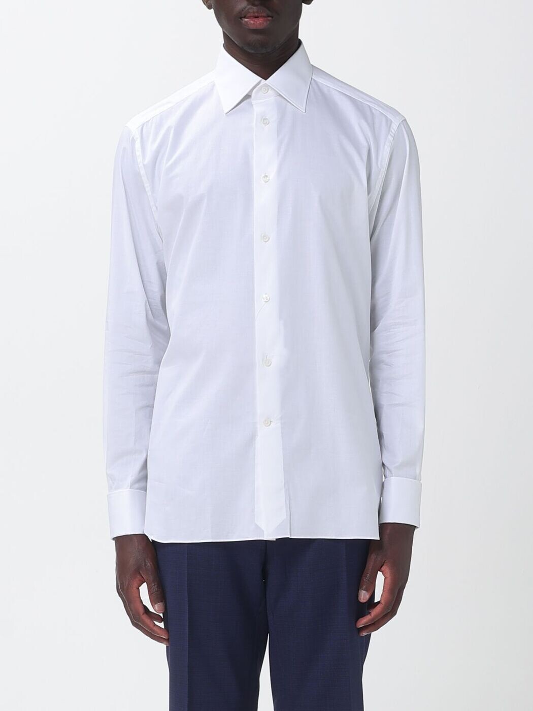 ゼニア ZEGNA プルオーバー メンズ 白いこと Shirts 9RS4PA301350A3 関税 貨物輸送無料 2026SS gi