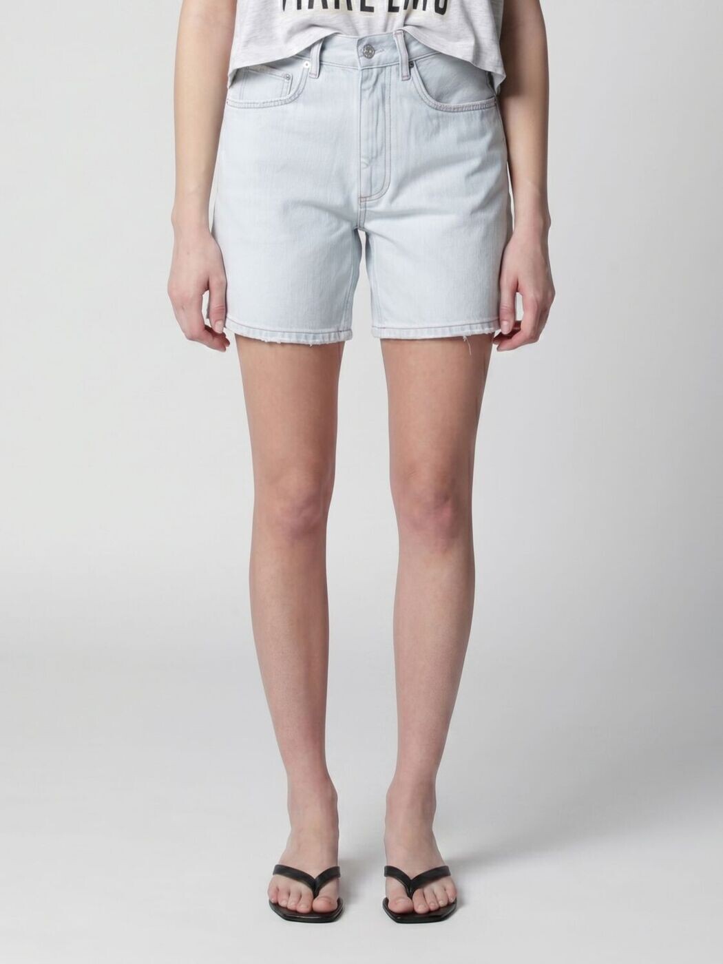 アニンビン ANINE BING ジーンズさる股引き さる股引き レディース 青み Denim shorts A0512436 関税 貨物輸送無料 2026SS gi
