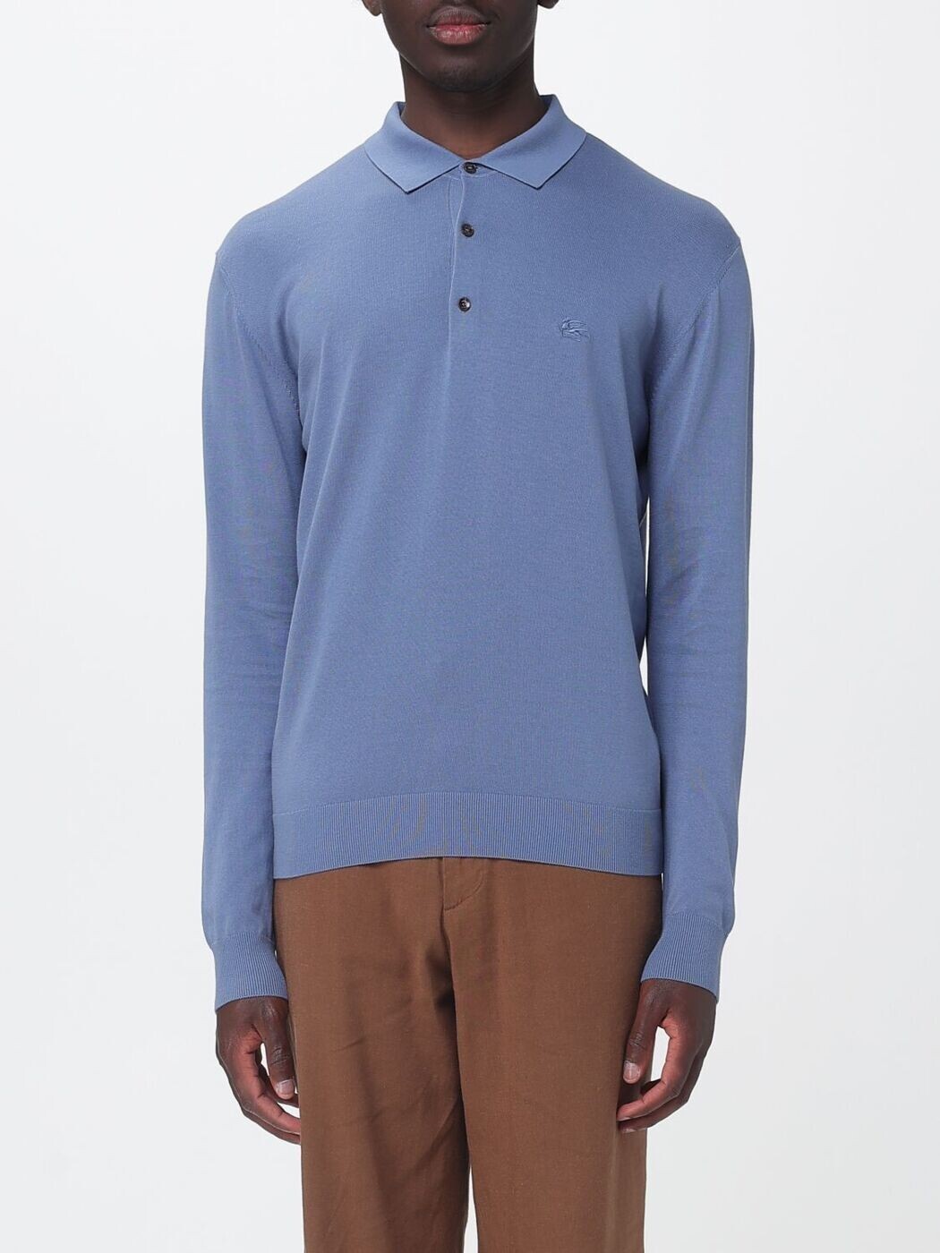 エトロ ETRO スポーツシャツ メンズ 青碧 Polo shirts MRKF0028AQ408 関税 貨物輸送無料 2026SS gi