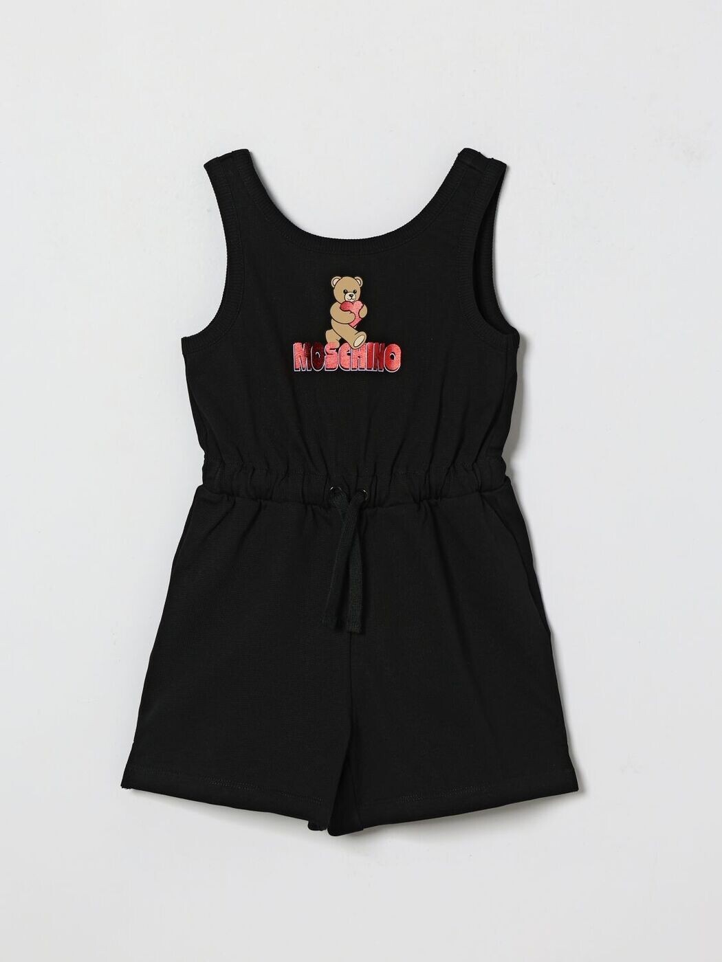 モスキーノ MOSCHINO パジャマ セットアップ ガールズ 黒いこと Nightwear HDT00KLAA51 関税 貨物輸送無料 2026SS gi