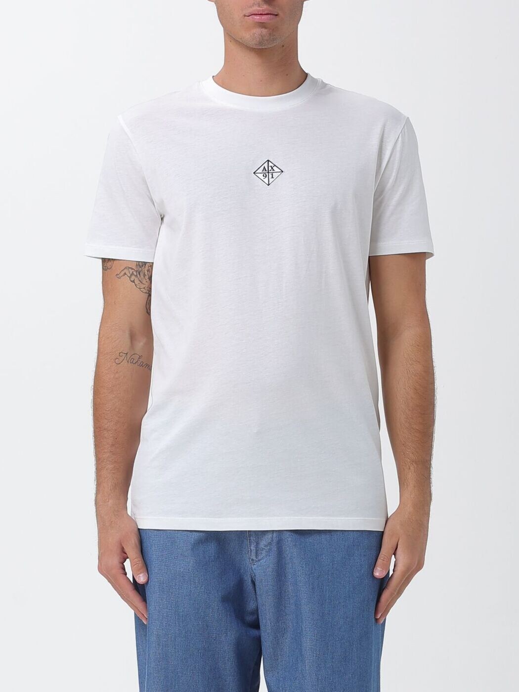 アルマーニ エクスチェンジ ARMANI EXCHANGE Tシャツ メンズ ホワイト T-shirts XM002454AF10358 White 関税 送料無料 2026SS gi｜BRANDSHOP「il Tesoro」