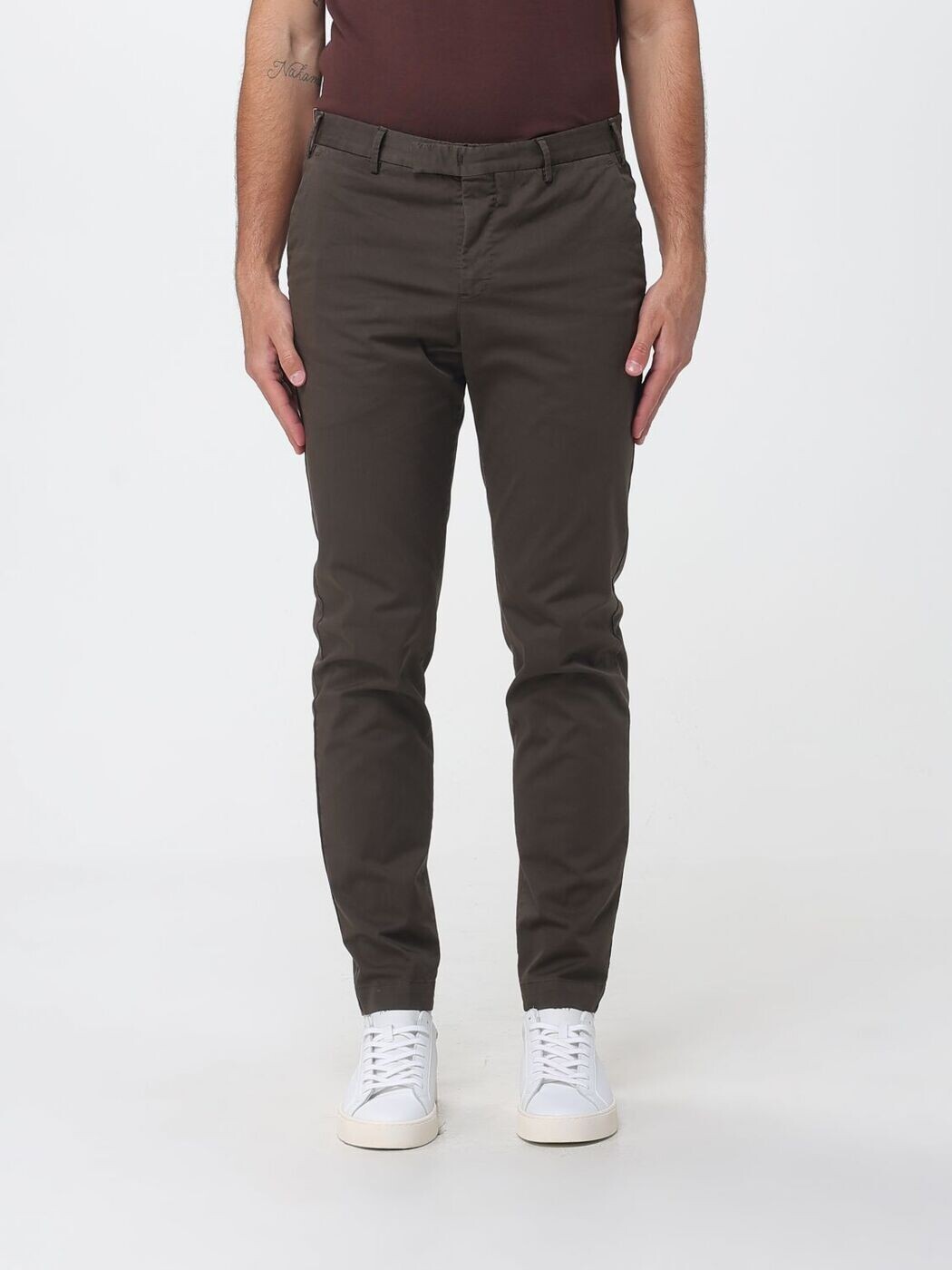ピーティー トリノ PT TORINO ズボン ズボン下 メンズ 赤銅色 Trousers COATMAZ00CL1PU42 関税 貨物輸送無料 2026SS gi