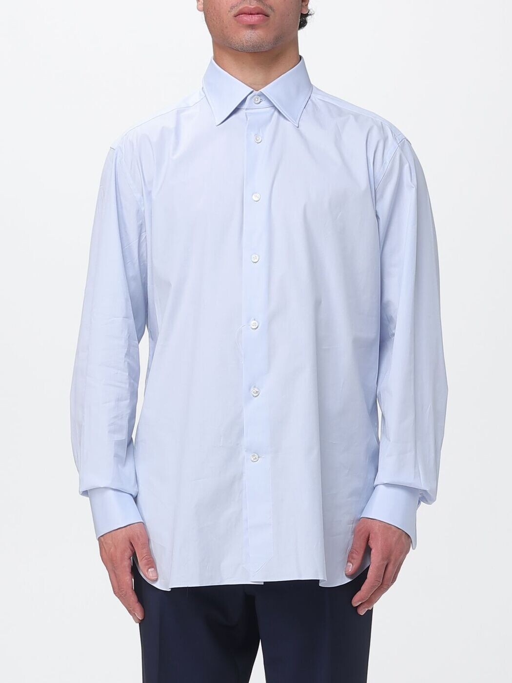 ゼニア ZEGNA プルオーバー メンズ Shirts 9RS4PA304108A3 関税 貨物輸送無料 2026SS gi
