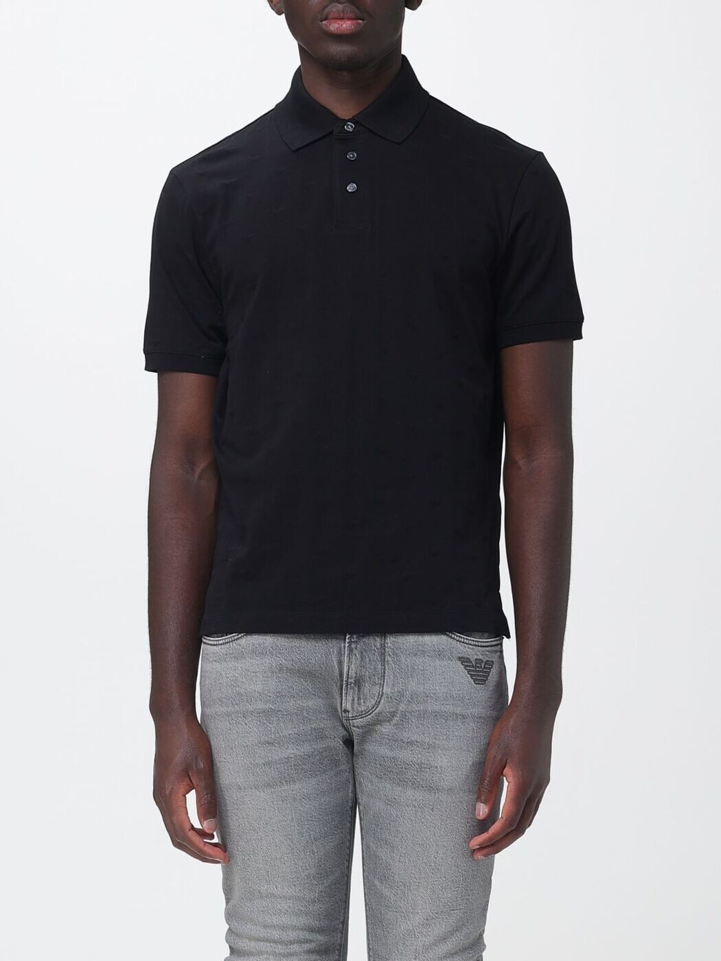 エン急性灰白髄炎 アルマーニ EMPORIO ARMANI スポーツシャツ メンズ 黒いこと Polo shirts EM004912AF10762 関税 貨物輸送無料 2026SS gi