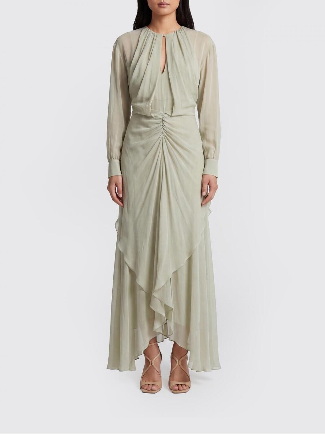 CAMBIO CLOTHING 衣裳 御召しもの レディース 緑であること Dresses P6SU01 関税 貨物輸送無料 2026SS gi
