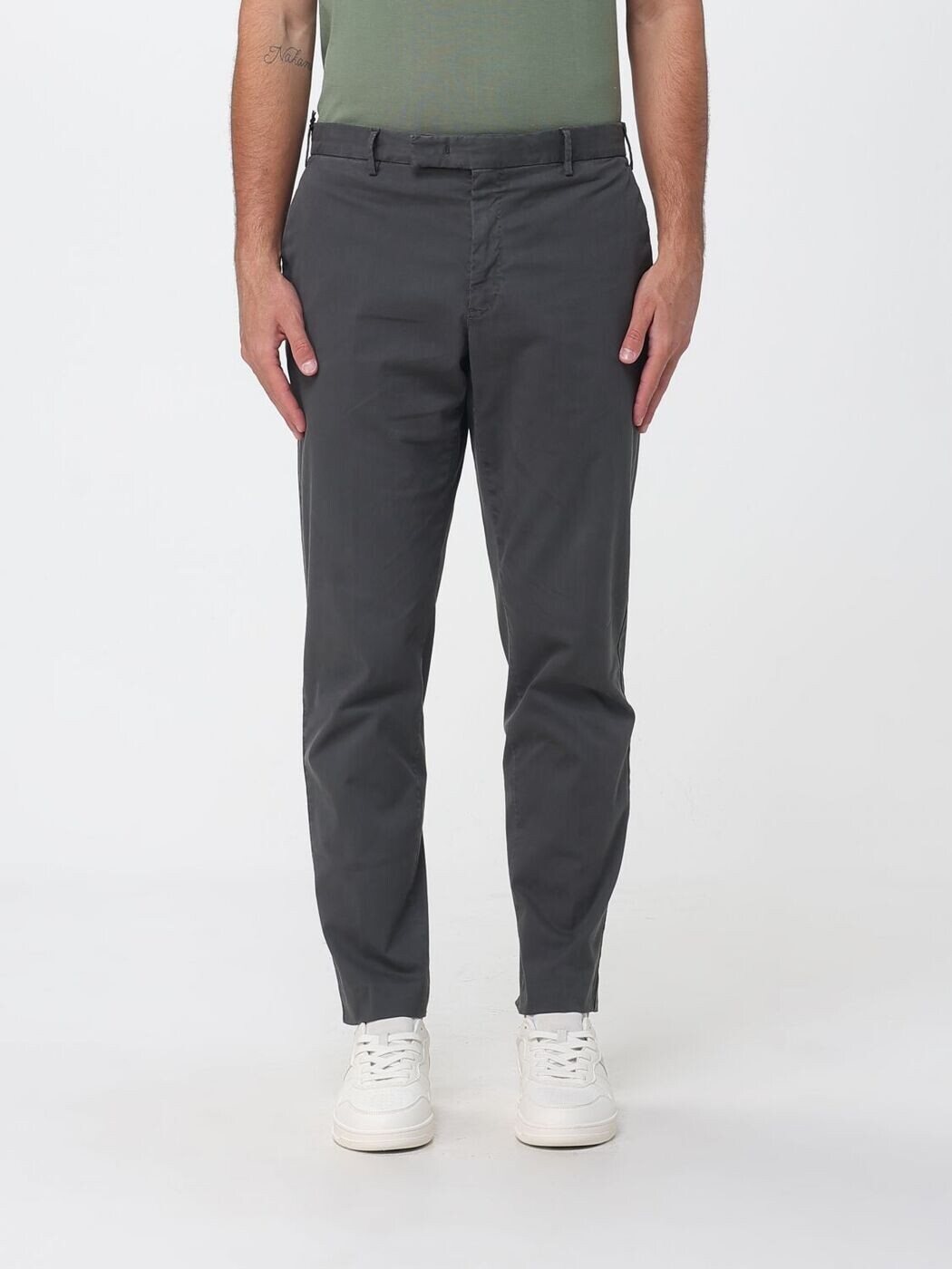 ピーティー トリノ PT TORINO ズボン ズボン下 メンズ 薄墨色 Trousers CORTZ1Z00FWDTT13 関税 貨物輸送無料 2026SS gi