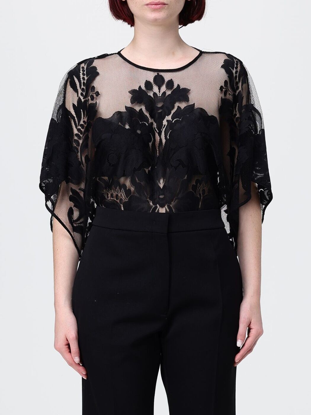 ノーマカマリ NORMA KAMALI プルオーバー トップス レディース 黒いこと T-shirts and tops ST126BDLT77 関税 貨物輸送無料 2026SS gi