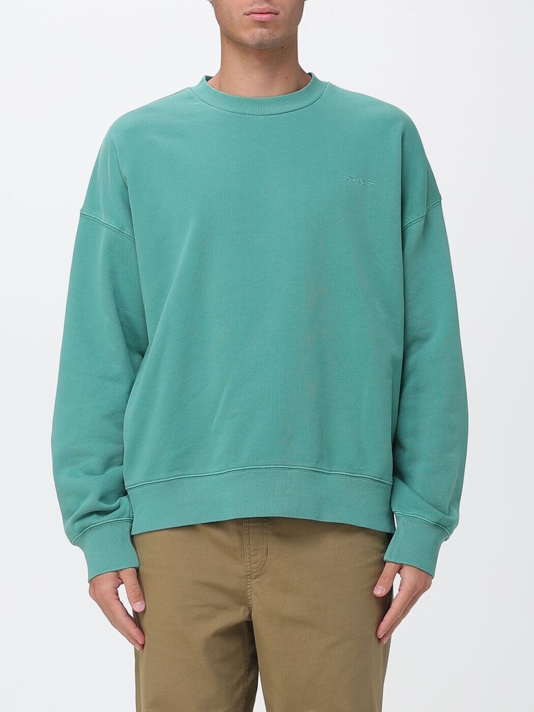 鉄道車両ハート型 ダブリューアイピー CARHARTT WIP トレーナー 調教師 メンズ 緑であること Sweatshirts I035436 関税 貨物輸送無料 2026SS gi