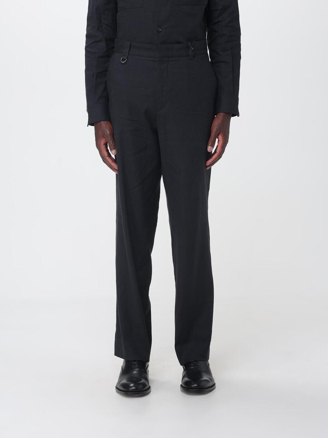パオロペコラ PAOLO PECORA ズボン ズボン下 メンズ 黒いこと Trousers B0733632 関税 貨物輸送無料 2026SS gi
