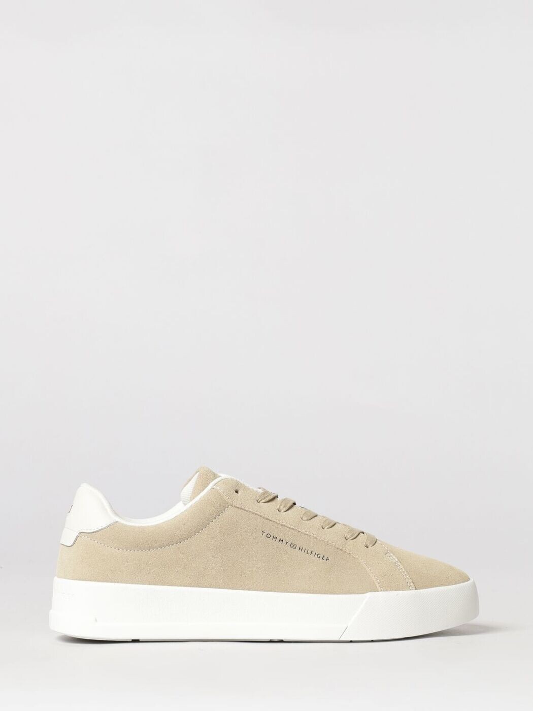 トミー ヒルフィガー TOMMY HILFIGER スニーカー メンズ ベージュ Sneakers FM0FM05459 関税 貨物輸送無料 2026SS gi