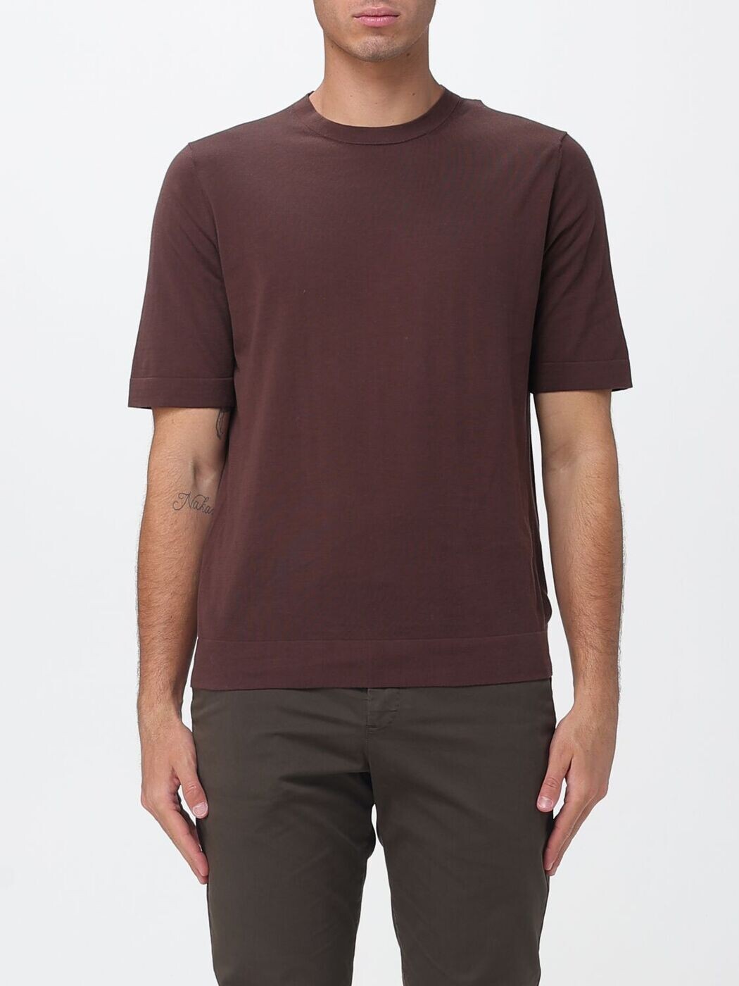 バランタイン BALLANTYNE Tシャツ メンズ ブラウン T-shirts B2W02518C23 Brown 関税 送料無料 2026SS gi|BRANDSHOP「il Tesoro」