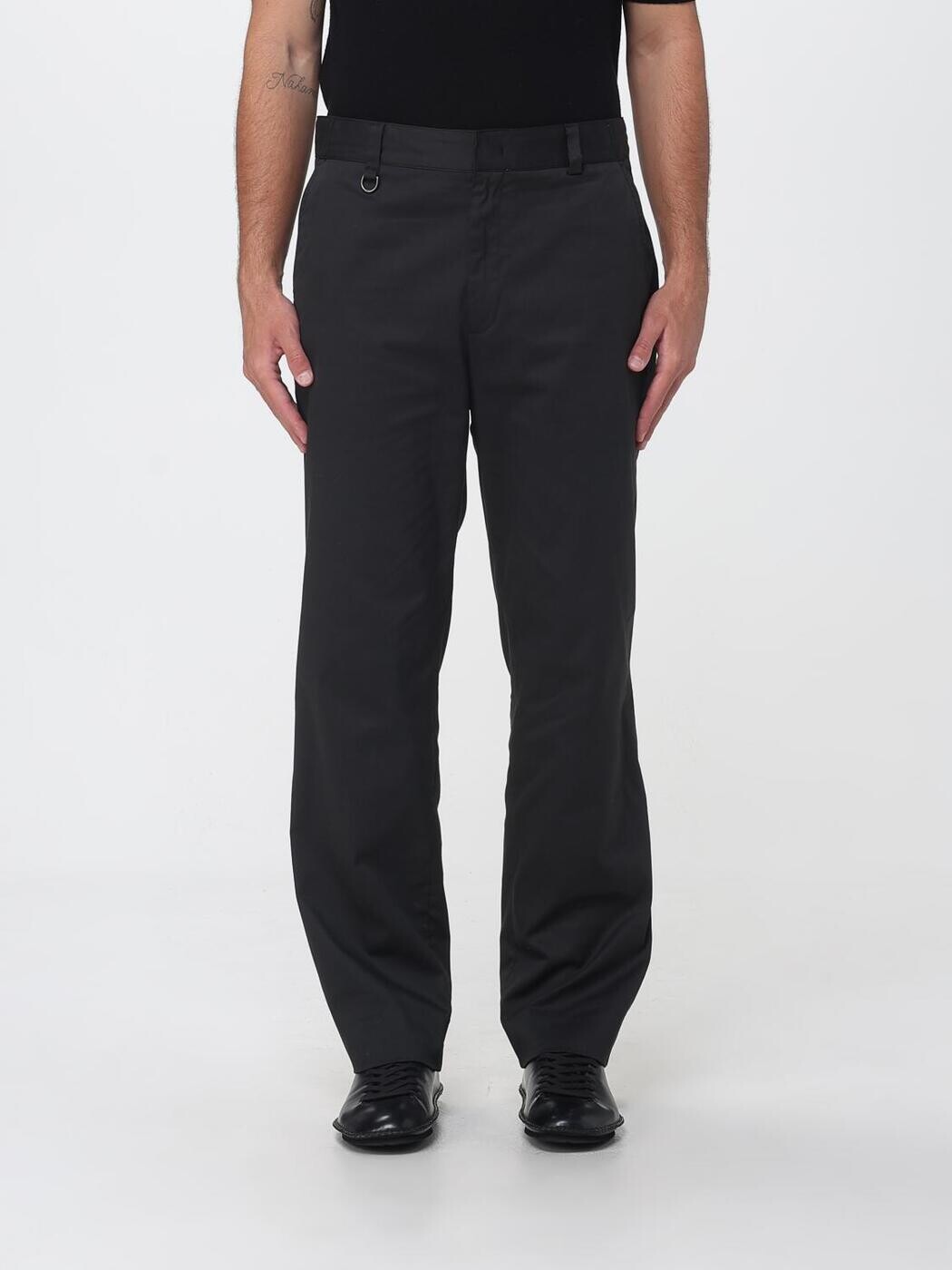 パオロペコラ PAOLO PECORA ズボン ズボン下 メンズ 黒いこと Trousers B0710259 関税 貨物輸送無料 2026SS gi