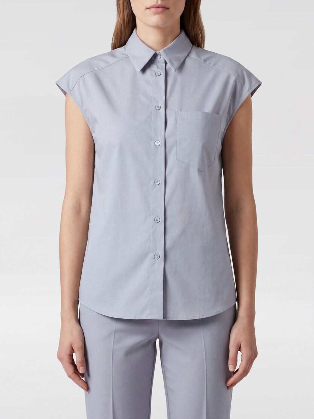 セミクチュール SEMICOUTURE プルオーバー レディース 青色 Shirts S6SK06 関税 貨物輸送無料 2026SS gi