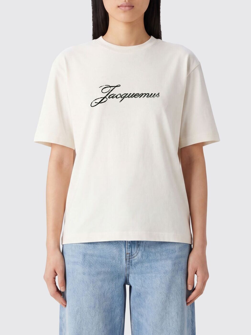ジャックムス JACQUEMUS スポーツシャツ プルオーバー レディース 白いこと T-shirts and polo shirts TSW00596AJ00289 関税 貨物輸送無料 2026SS gi