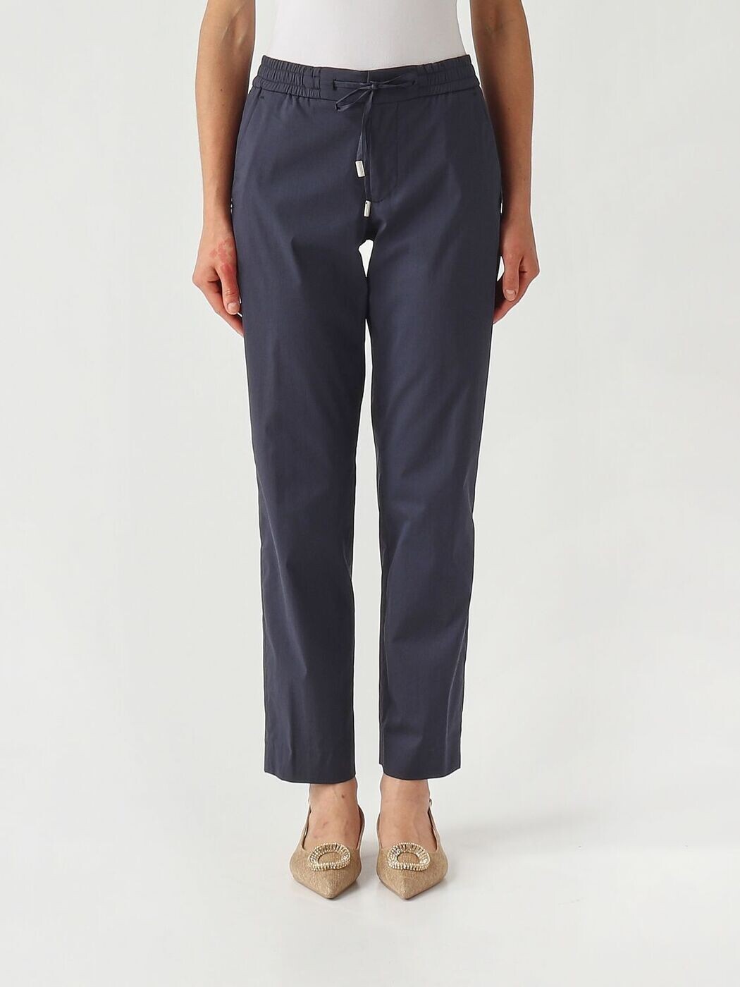 ピーティー トリノ PT TORINO ズボン パンツ レディース ネイビー Trousers CDVSRKZ00STDVD05 Navy 関税 送料無料 2026SS gi|BRANDSHOP「il Tesoro」