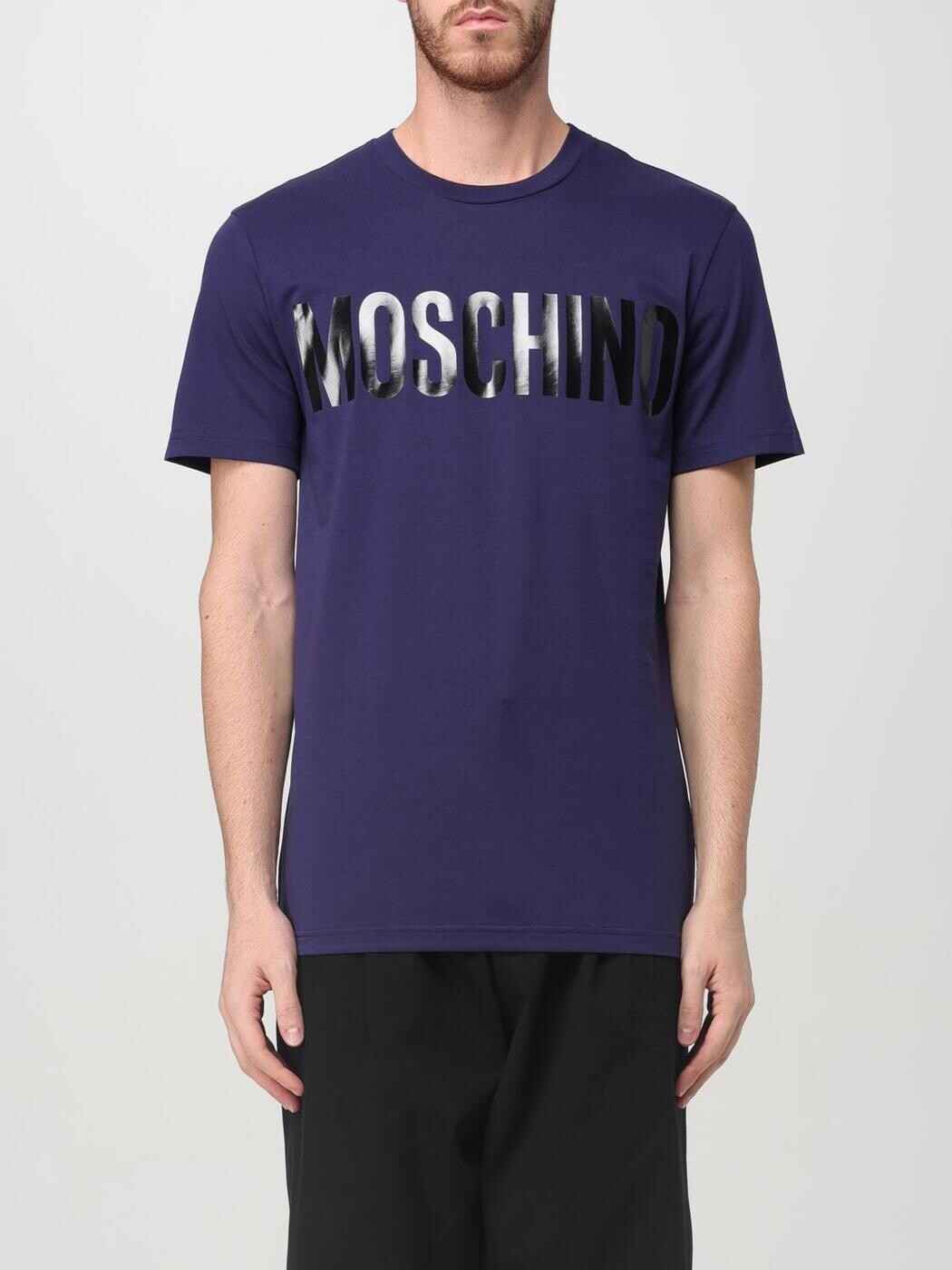 モスキーノ MOSCHINO Tシャツ メンズ ブルー T-shirts 07015241 Blue 関税 送料無料 2026SS gi|BRANDSHOP「il Tesoro」