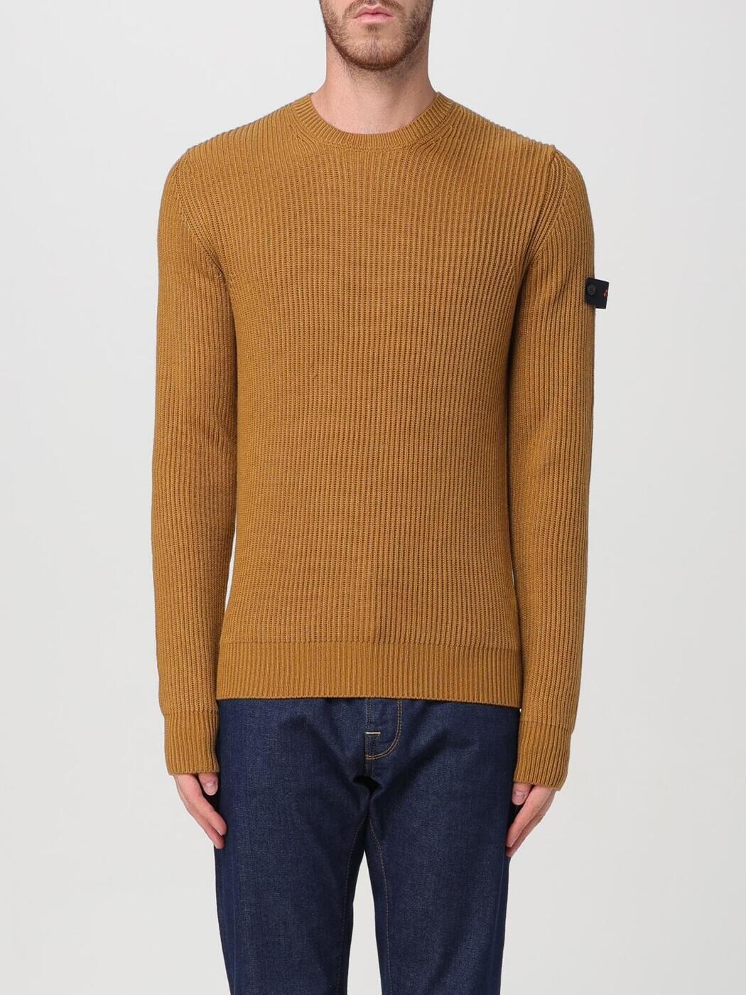ピューテリー PEUTEREY プルオーバー 編み物御召しもの メンズ 赤銅色 Knitwear PEU525699012142 Camel 関税 貨物輸送無料 2024AW gi