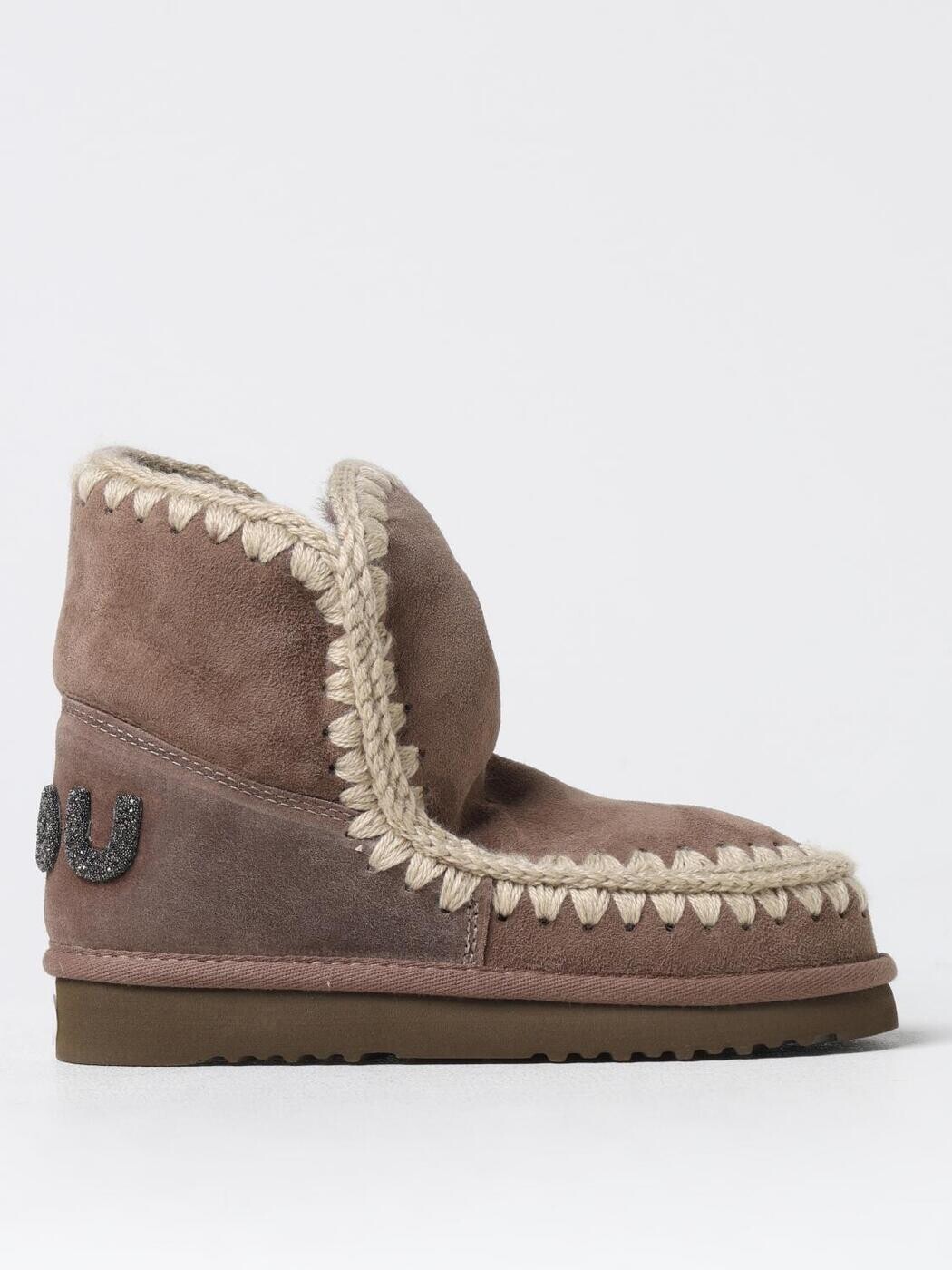 ムー MOU ブーツ レディース ベージュ Boots FW101050A 関税 送料無料 2024AW gi