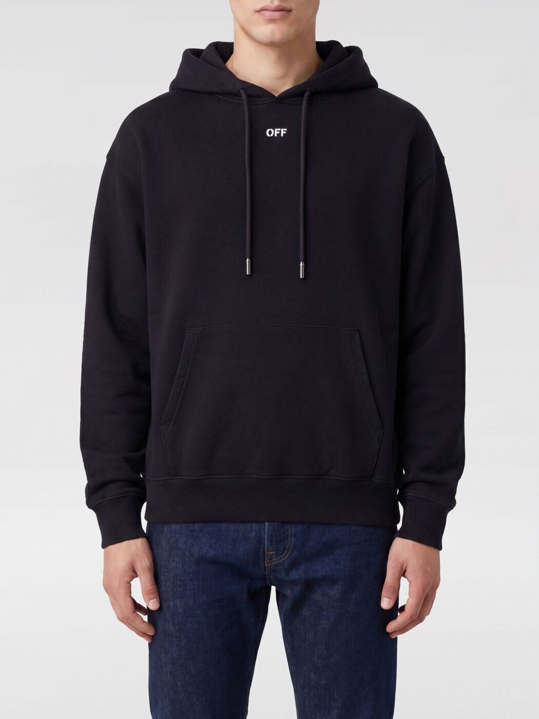 象牙色 OFF WHITE トレーナー 調教師 メンズ 黒いこと Sweatshirts OMBB085S26FLE00R 関税 貨物輸送無料 2026SS gi