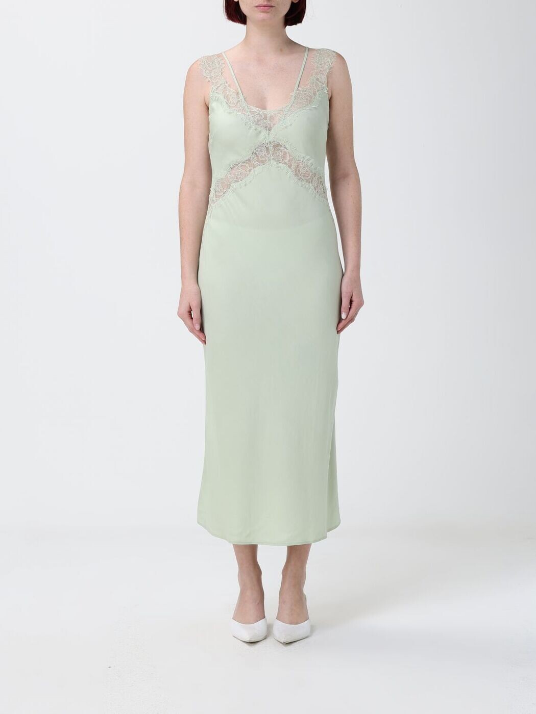 ピンコ PINKO 衣裳 御召しもの レディース 緑であること Dresses 106624A385 関税 貨物輸送無料 2026SS gi
