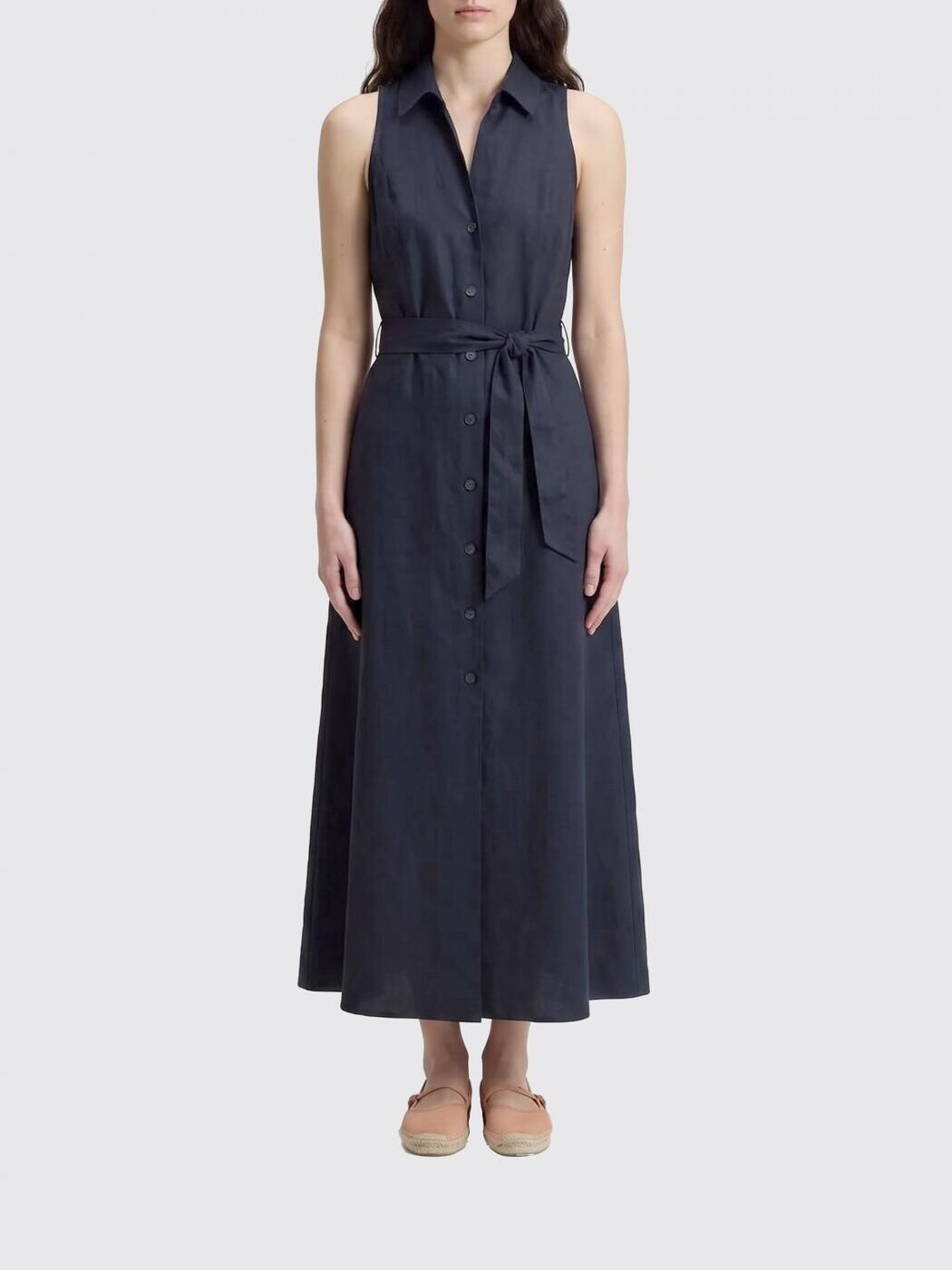 羊毛分限者 WOOLRICH 衣装 お召しもの レディース 青色 Dresses CFWWDR2022FRUT3944 関税 貨物輸送無料 2026SS gi