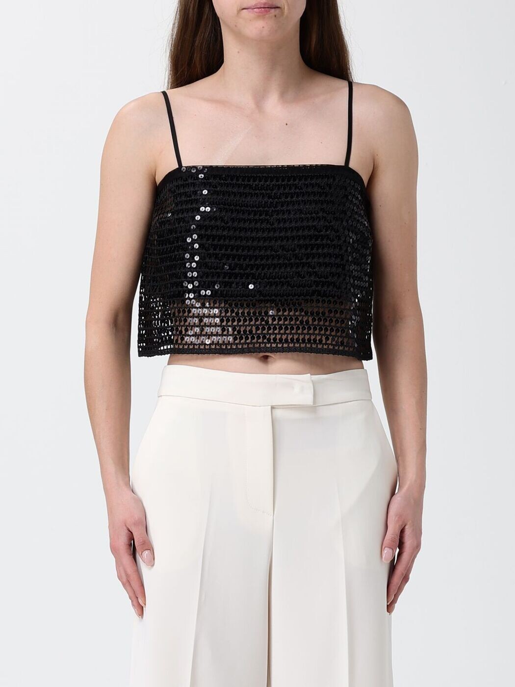 シモーナ コルセリーニ SIMONA CORSELLINI プルオーバー トップス レディース 黒いこと T-shirts and tops P26CPTO01601 関税 貨物輸送無料 2026SS gi