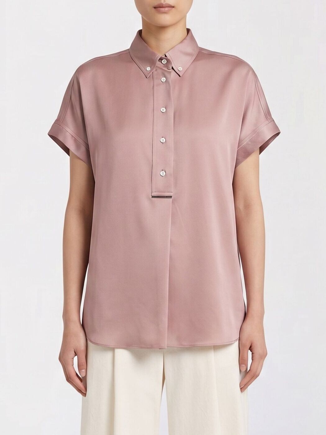 ブルネロクチネリ BRUNELLO CUCINELLI プルオーバー レディース さくら色 Shirts M0C59RA915 関税 貨物輸送無料 2026SS gi