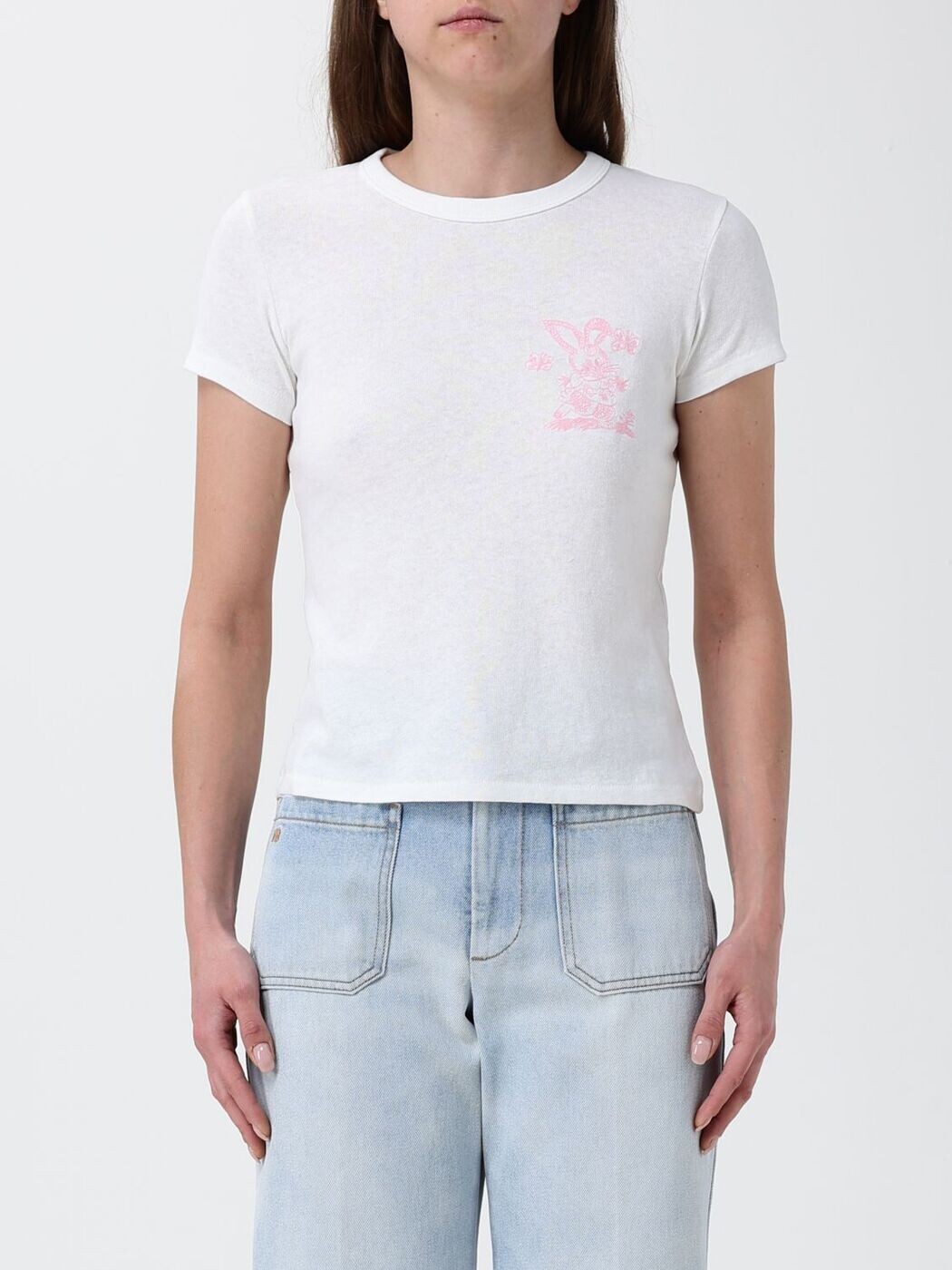 ケンゾー KENZO スポーツシャツ プルオーバー レディース 白いこと T-shirts and polo shirts FG52TS2074SK 関税 貨物輸送無料 2026SS gi