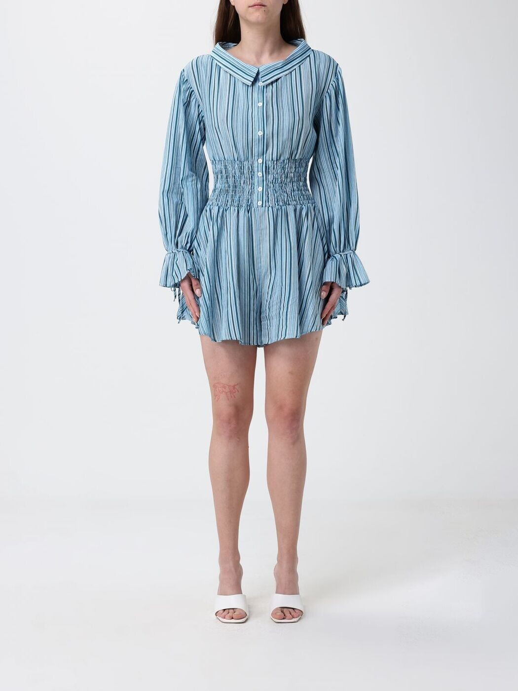 ピンコ PINKO 衣裳 御召しもの レディース 青碧 Dresses 106659A36E 関税 貨物輸送無料 2026SS gi