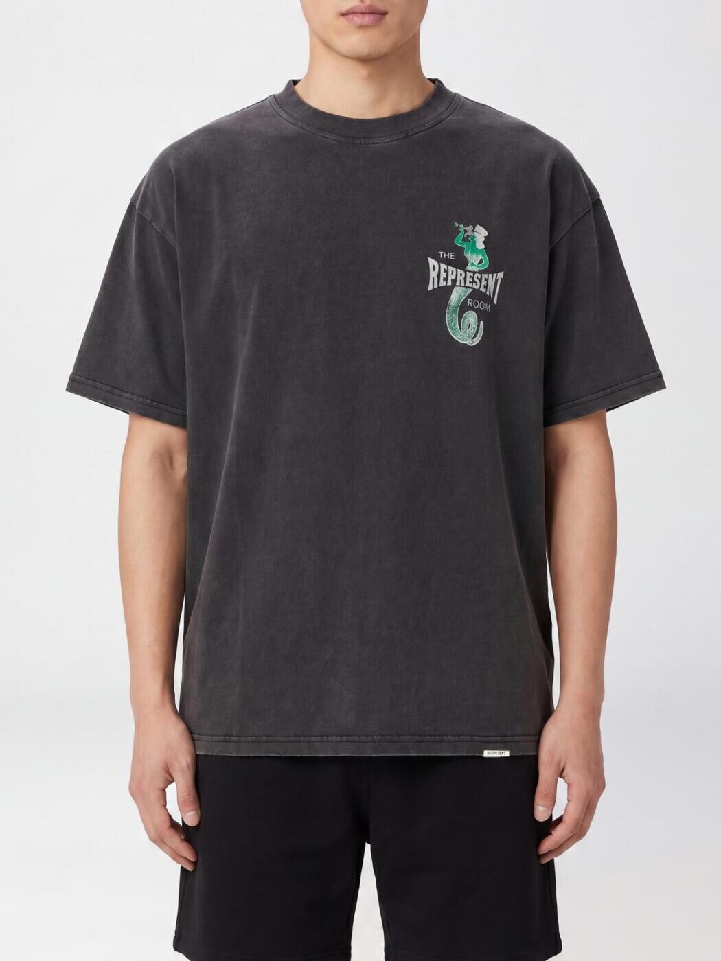 リプレゼント REPRESENT プルオーバー メンズ 薄墨色 T-shirts MLM100598 関税 貨物輸送無料 2026SS gi