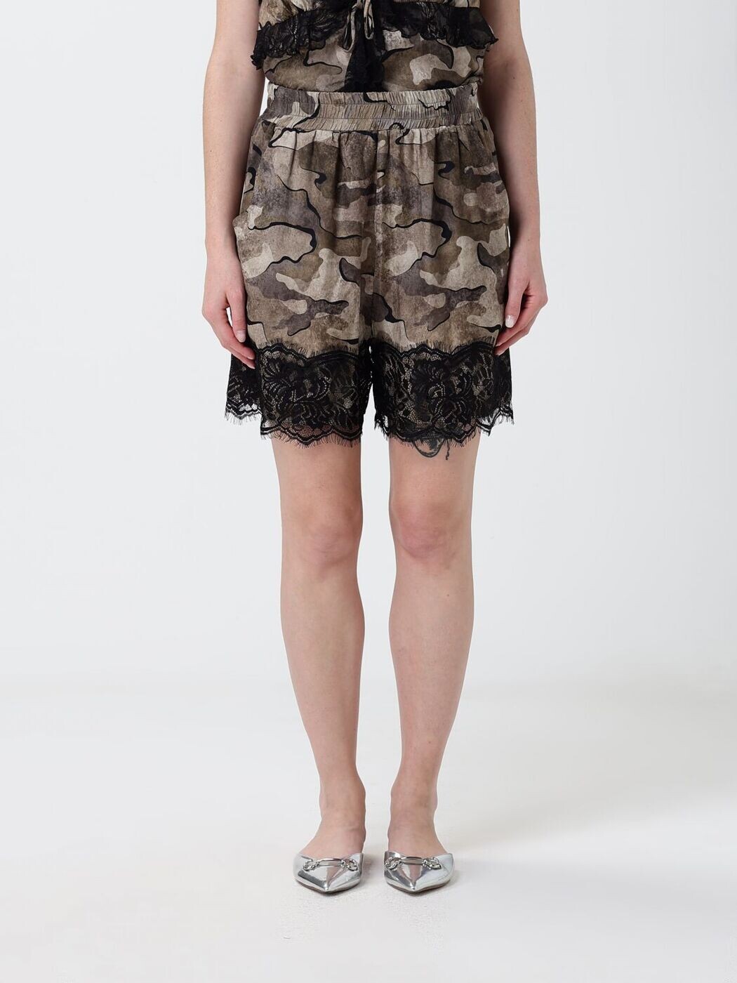 ピンコ PINKO ジーンズさる股引き さる股引き レディース マルチ色つや Denim shorts 107608A3MY 関税 貨物輸送無料 2026SS gi