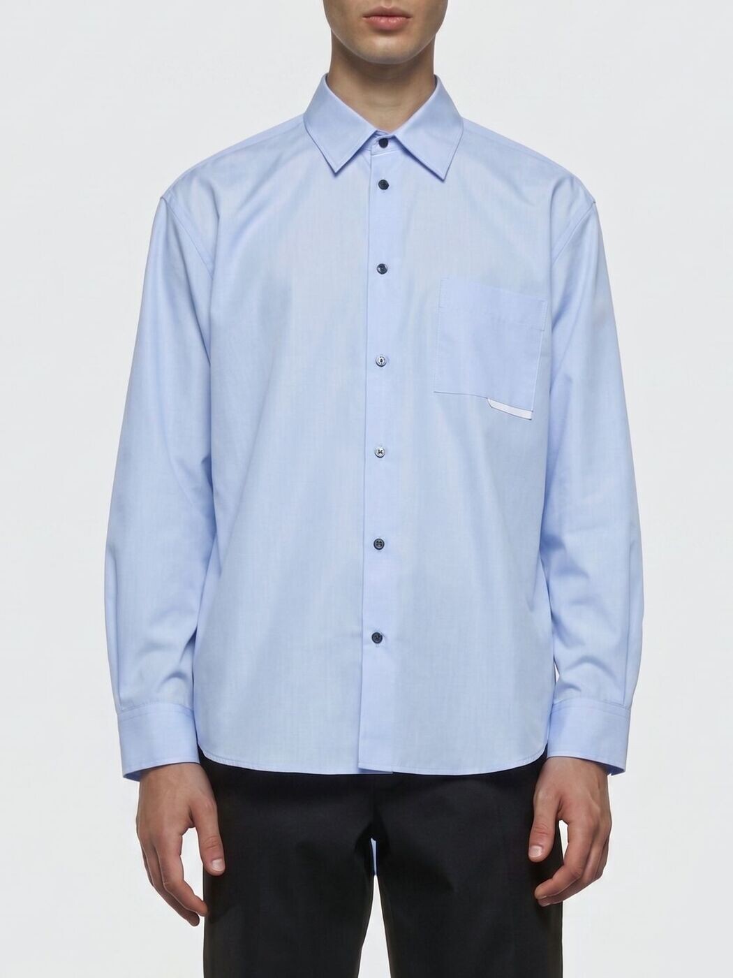 ジーアールテンケー GR10K シャツ メンズ ブルー Shirts DR021305DK Blue 関税 送料無料 2026SS gi｜BRANDSHOP「il Tesoro」