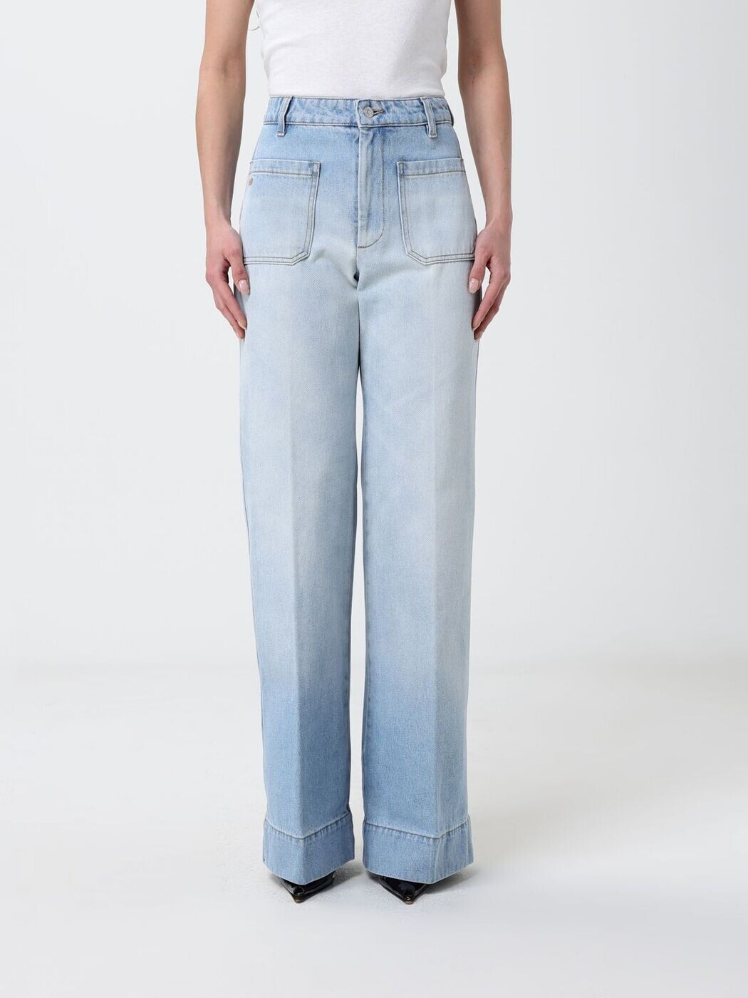 ヴィクトリア・ヴィクトリア・ベッカム VICTORIA VICTORIA BECKHAM デニム レディース ブルー Jeans 1126DJE007252C Blue 関税 送料無料 2026SS gi｜BRANDSHOP「il Tesoro」