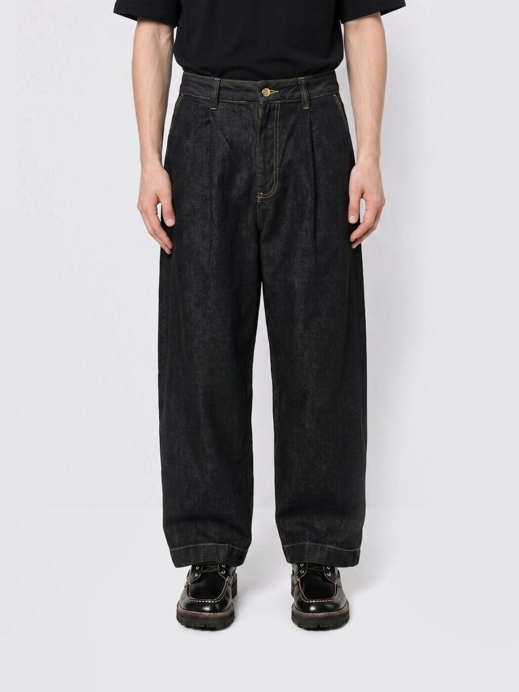 スタジオ ニコルソン STUDIO NICHOLSON デニム メンズ ブラック Jeans BRIDGESSNM1245 Black 関税 送料無料 2026SS gi｜BRANDSHOP「il Tesoro」