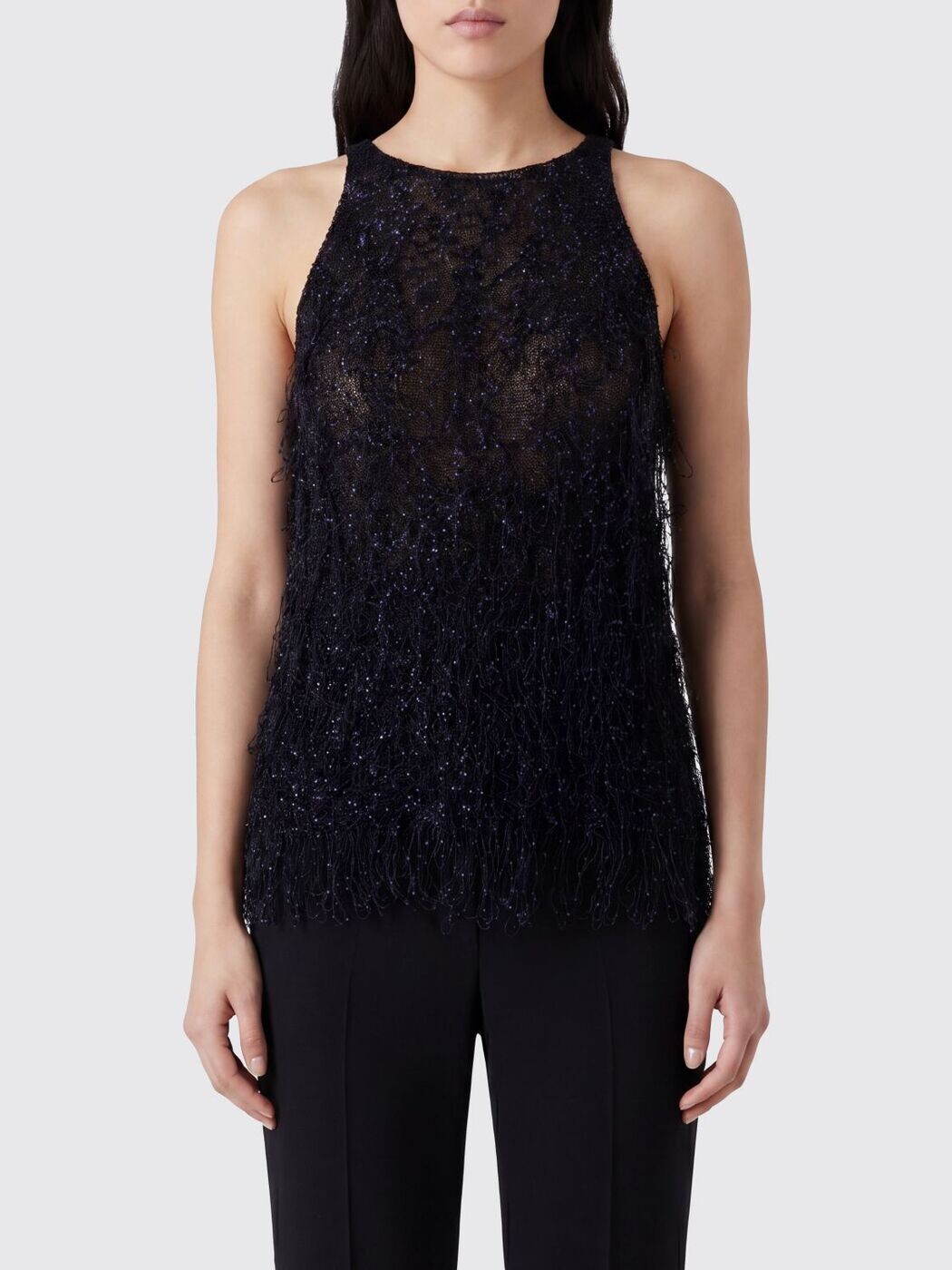 ジョルジオ アルマーニ GIORGIO ARMANI ティーシャツ トップス レディース 青碧 T-shirts and tops GW003312AF25439 関税 貨物輸送無料 2026SS gi