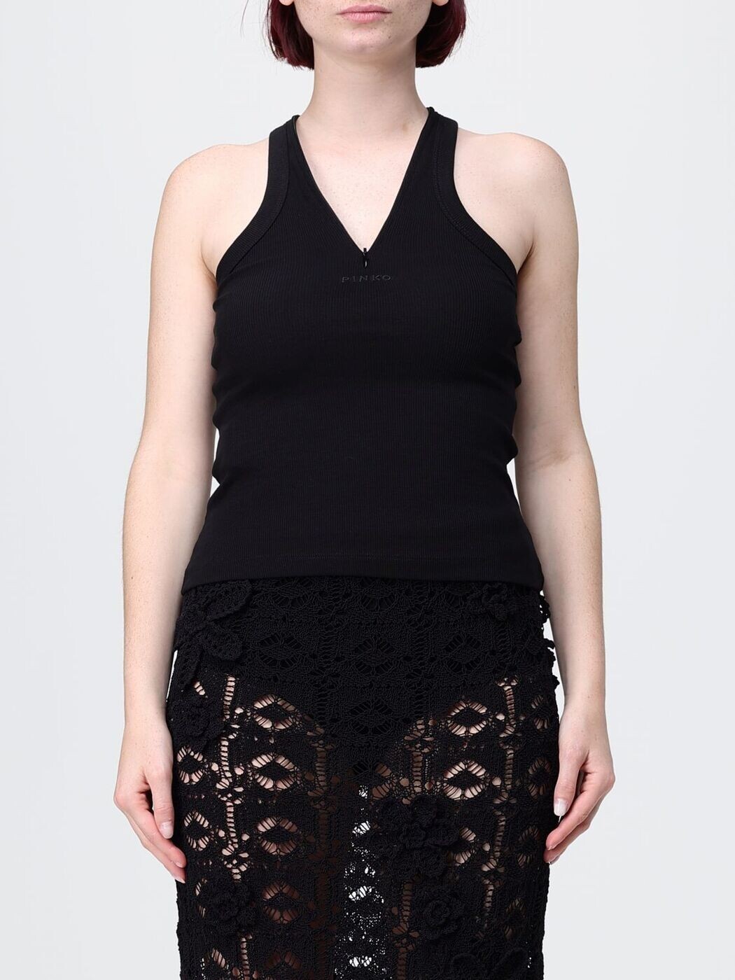 ピンコ PINKO ティーシャツ トップス レディース 黒いこと T-shirts and tops 107310A3GG 関税 貨物輸送無料 2026SS gi