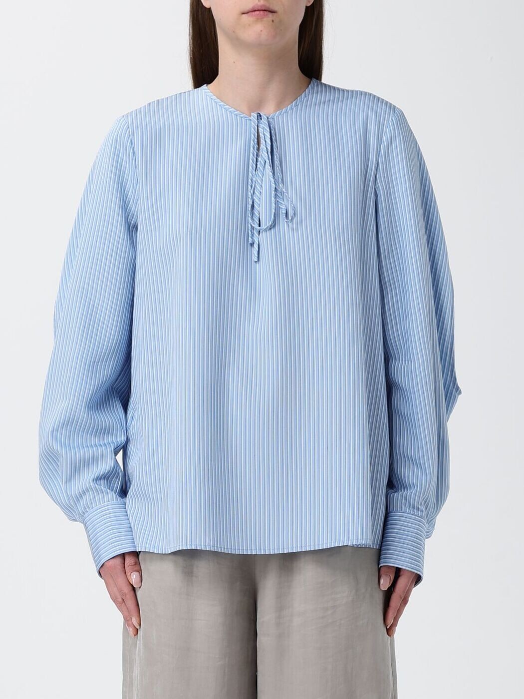 ピンコ PINKO プルオーバー トップス レディース 青色 T-shirts and tops 106675A33Q 関税 貨物輸送無料 2026SS gi