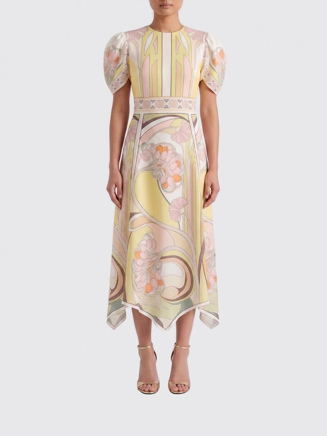 ラ ダブル ジェイ 天使の都市 DOUBLEJ 衣裳 御召しもの レディース 黄色 Dresses DRE0936CRE002TUL07 関税 貨物輸送無料 2026SS gi