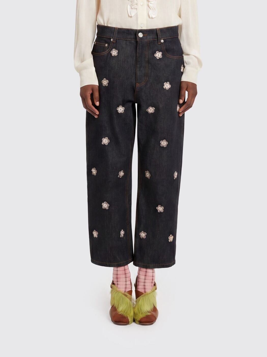 マルニ MARNI ジーンズ レディース 青色 Jeans PAJD0425SXUSCY69 関税 貨物輸送無料 2026SS gi